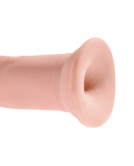 King Cock Plus 9in Triple Density Dildo w/Suction Cup Beige