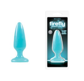 Firefly Pleasure Anal Plug Medium Blue