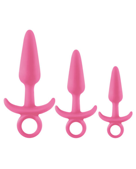 Firefly Prince Anal Plug Trainer Kit 3 Pack Pink