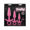 Firefly Prince Anal Plug Trainer Kit 3 Pack Pink