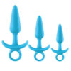 Firefly Prince Butt Plug Trainer Kit 3 Pack Blue