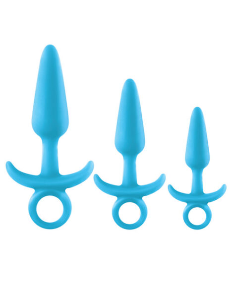 Firefly Prince Butt Plug Trainer Kit 3 Pack Blue