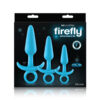 Firefly Prince Butt Plug Trainer Kit 3 Pack Blue