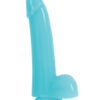 Firefly Smooth Glowing 5in Dong Blue, NS Novelties