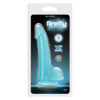 Firefly Smooth Glowing 5in Dong Blue, NS Novelties