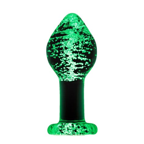 Firefly Glass Anal Plug Large Clear, NS Novelties