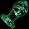 Firefly Glass Anal Plug Small Clear, NS Novelties