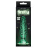 Firefly Glass Tapered Anal Plug Clear