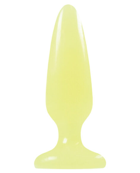 Firefly Pleasure Anal Plug Small Yellow