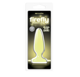 Firefly Pleasure Anal Plug Small Yellow