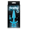 Firefly Prince Medium Anal Plug Blue, NS Novelties