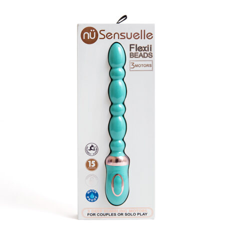 Sensuelle Flexii Anal Beads Electric Blue