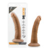 Dr. Skin 7 Inch Cock w/Suction Cup Mocha