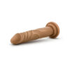 Dr. Skin Basic 7.5in Dildo w/Suction Cup Mocha, Blush