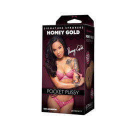 Honey Gold Pocket Pussy Signature Stroker Caramel