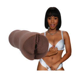 Jenna Foxx Pocket Pussy Stroker Chocolate, Doc Johnson