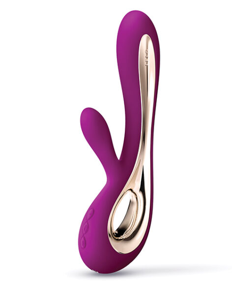 Lelo Soraya 2 Rabbit Vibrator Deep Rose