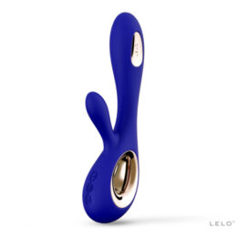 Lelo Soraya Wave Rabbit Vibrator Midnight Blue