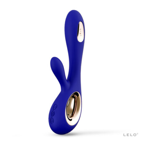 Lelo Soraya Wave Rabbit Vibrator Midnight Blue