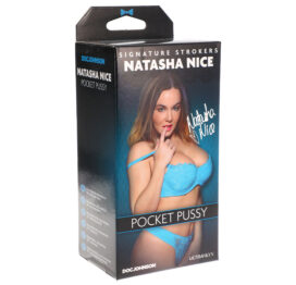 Natasha Nice Pocket Pussy Stroker Vanilla, Doc Johnson