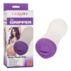 The Gripper Deep Throat Grip Masturbator Purple