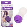 The Gripper Deep Throat Grip Stroker Purple, CalExotics
