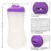 The Gripper Deep Throat Grip Stroker Purple, CalExotics