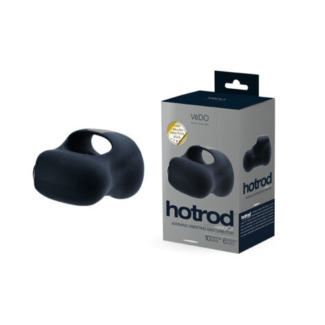 VeDO Hotrod Warming Rechargeable Masturbator Black