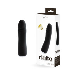 VeDO Rialto Rechargeable Vibrator Black Pearl