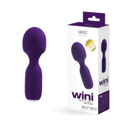 VeDO Wini Rechargeable Mini Wand Deep Purple