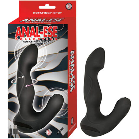 Anal-Ese Rotating P-Spot Massager Black