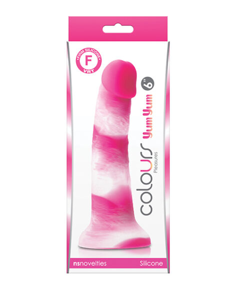 Colours Pleasures Yum Yum 6 Inch Dildo Pink