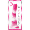 Colours Pleasures Yum Yum 7 Inch Dildo Pink