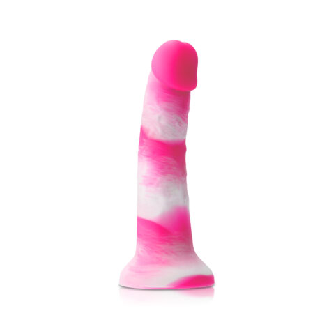 Colours Pleasures Yum Yum 7 Inch Dildo Pink