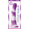 Colours Pleasures Yum Yum 8 Inch Dildo Purple