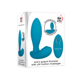 Eve's G-Spot Thumper w/Clit Motion Massager Teal