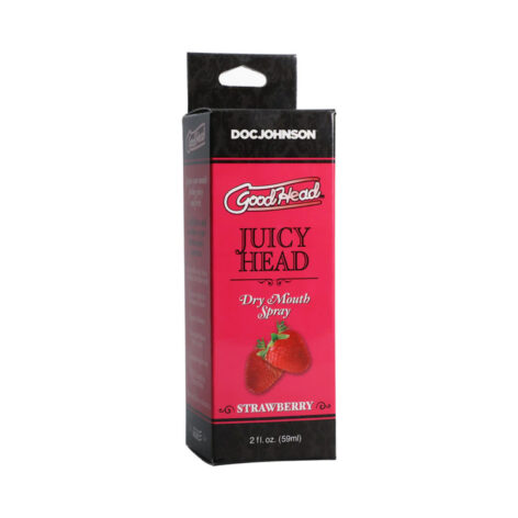 GoodHead Juicy Head Dry Mouth Spray 2oz Strawberry