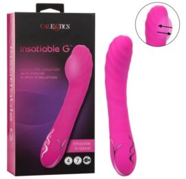 Insatiable G Wand Inflatable G-Spot Vibrator Pink