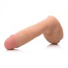 Loadz 8in Dual Density Squirting Dildo Light Beige, XR