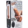 Loadz 8.5in Squirting Vibrating Dildo Light