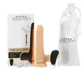 Naked Addiction Freak 7.5 Inch Dildo Vanilla