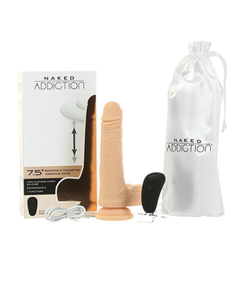 Naked Addiction Freak 7.5 Inch Dildo Vanilla