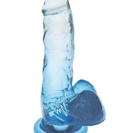 Shades Jelly Gradient 7 Inch Dong Blue & Clear Shades Jelly Gradient 7 Inch Dong Blue & Clear