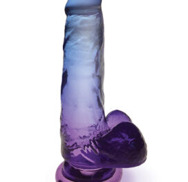 Shades Jelly Gradient 7 Inch Dong Blue & Violet Shades Jelly Gradient 7 Inch Dong Blue & Violet