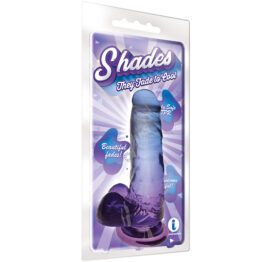 Shades Jelly Gradient 7 Inch Dong Blue & Violet
