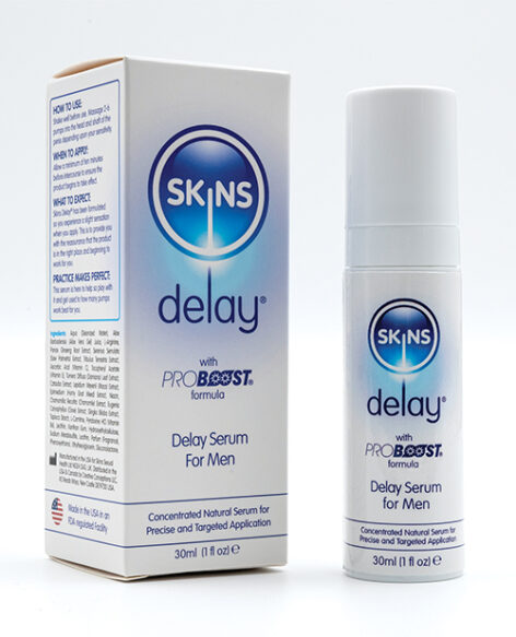 Skins Natural Delay Serum For Men 1oz (30ml)