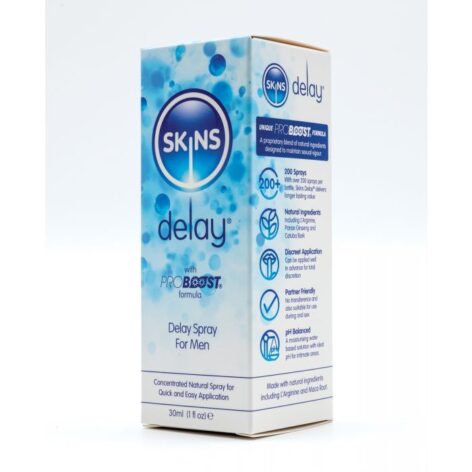 Skins Natural Delay Spray For Men 1oz (30ml)