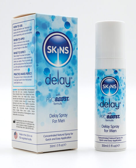 Skins Natural Delay Spray For Men 1oz (30ml)