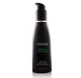 Wicked Aqua Candy Apple Lubricant 4oz (120ml)