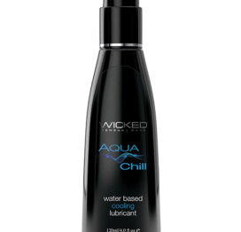 Wicked Aqua Chill Water Based Lubricant 4oz (120ml)